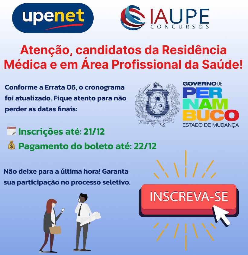 Residência Médica e em área de saúde profissional 2026